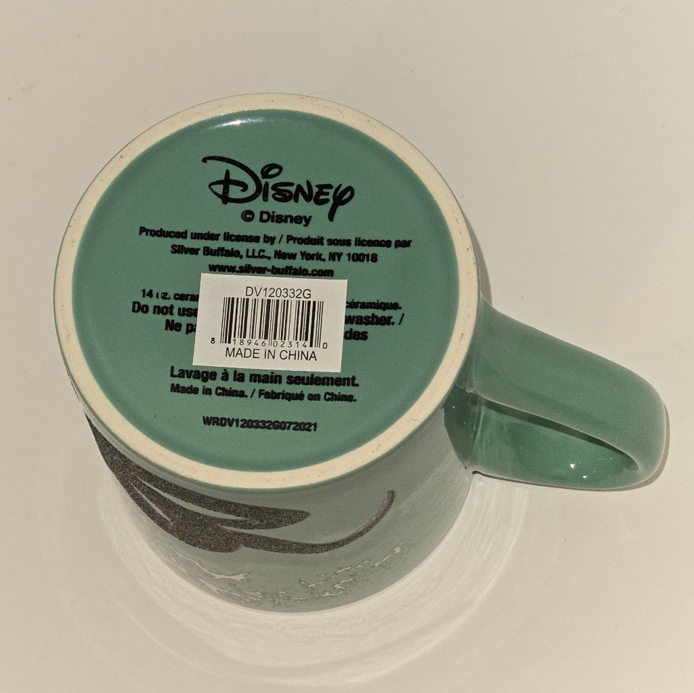 Disney "Little Mermaid" Ursula Mug with Purple, Green and Black Design 14 Oz - Picture 6 of 6